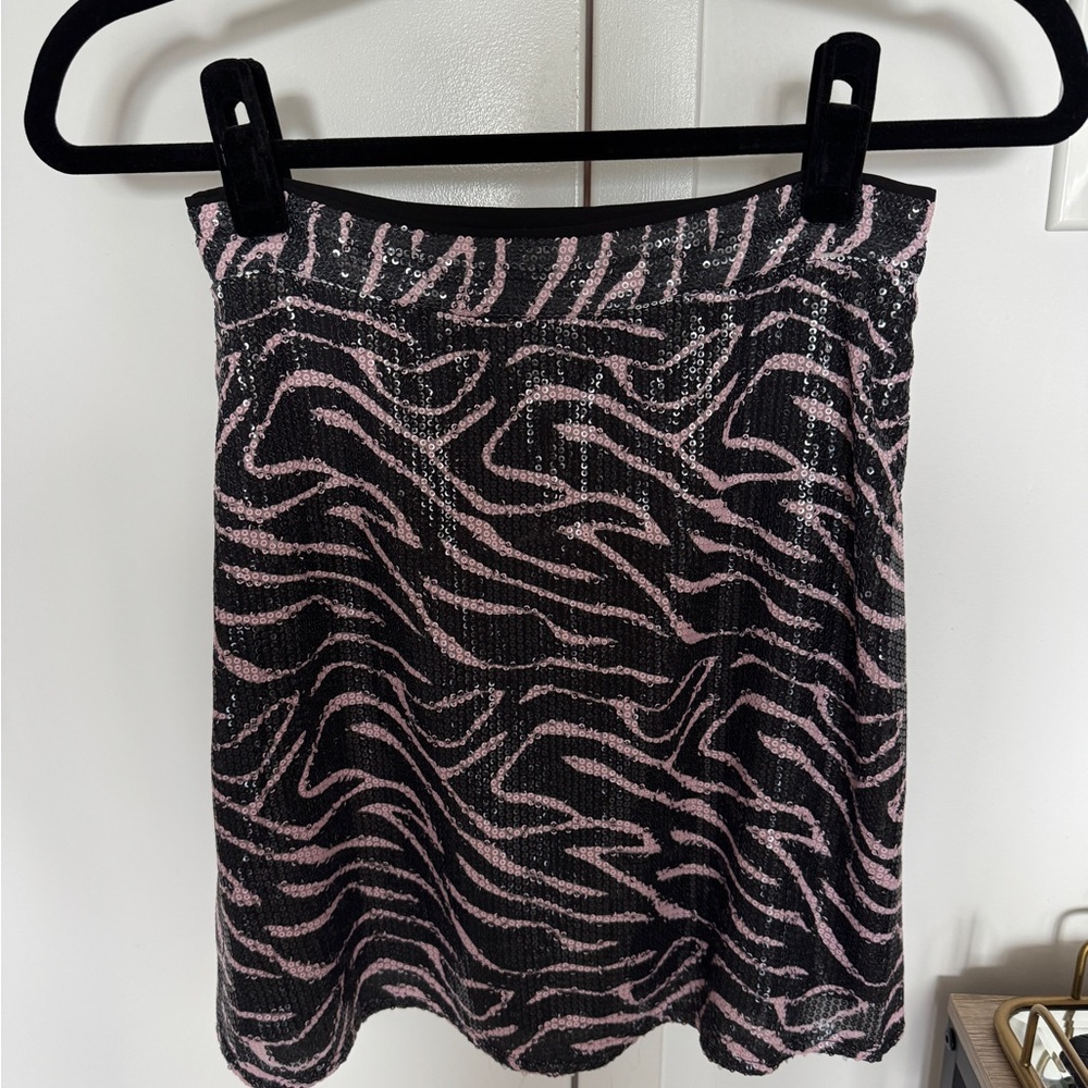Olivia Rubin Sequin Mini Skirt